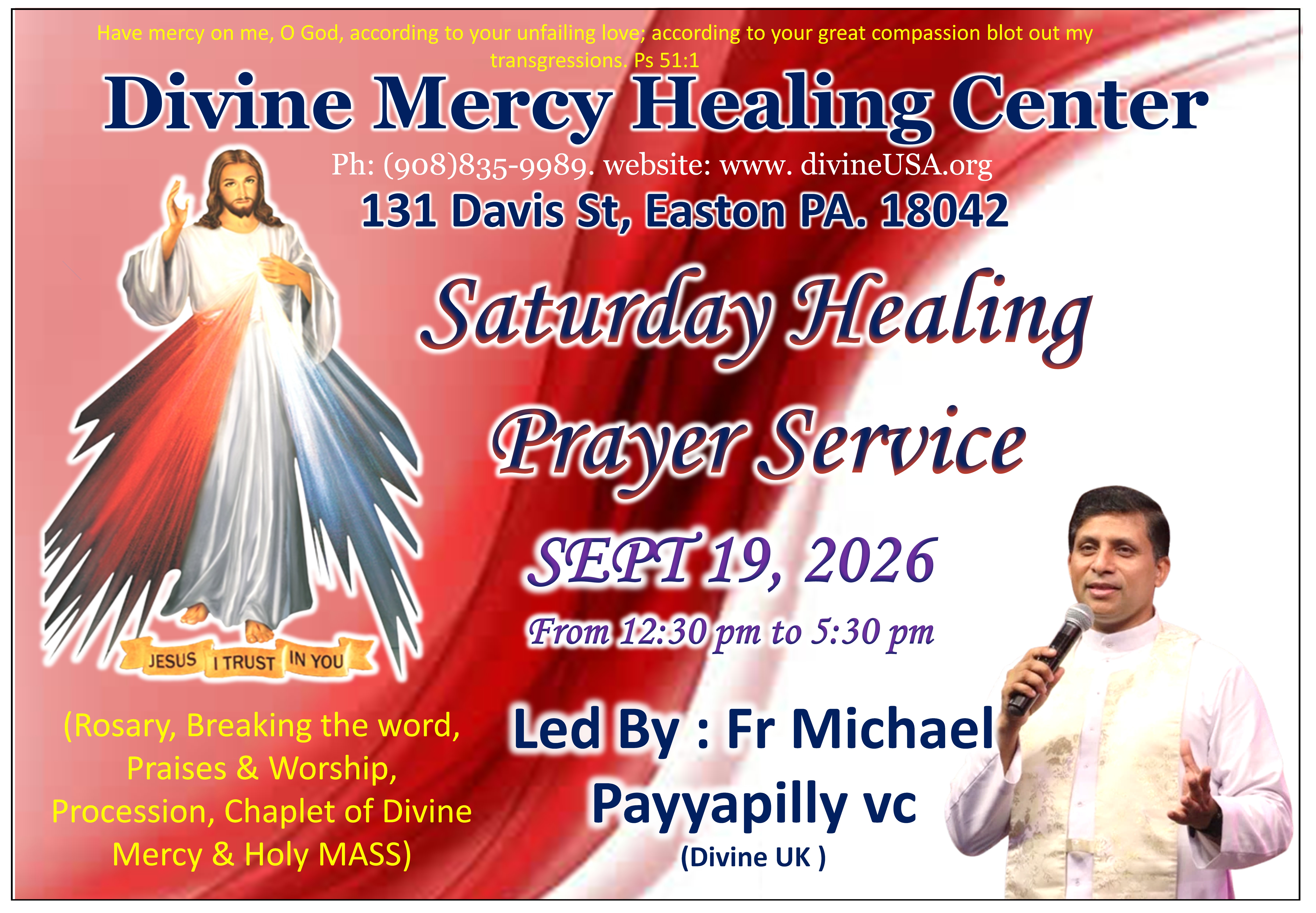 Divine NJ/PA/USA service flyer